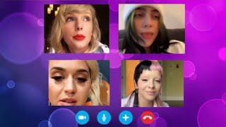 Taylor Swift, Billie, Katy Perry & Melanie chat on ZOOM