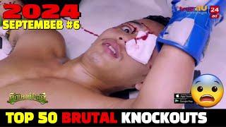 Top 50 Brutal Knockouts September 2024 #6 (MMA•Muay Thai•Boxing•Kickboxing)