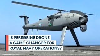 Royal Navy trials Peregrine drone that can work alongside crewed Wildcat helicopters