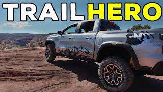 New 2024 Chevy Colorado ZR2 Conquers Dome Plateau in Moab Utah!