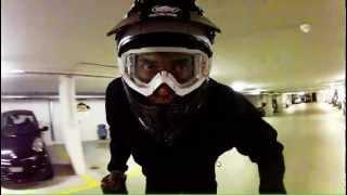 Gopro DIY Helmet Arm extension First test ride