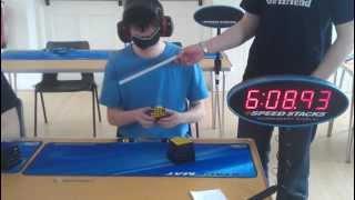 Daniel Sheppard 5x5x5 Blindfolded (Former) World Record 7:05.68