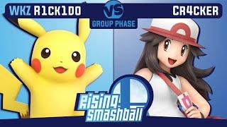 Rising Smashball #1 - WKZ | R1ck1do (Pikachu) vs. Cr4cker (Pokémon Trainer)