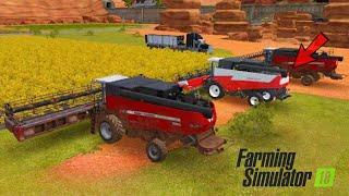 canola harvest to this easy way | fs18 | gaming onus. #fs18