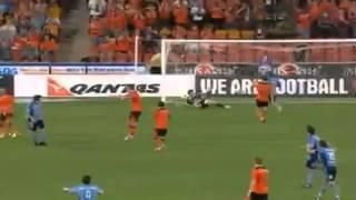 DEL PIERO BRISBANE ROAR FC vs SYDNEY FC 4-2