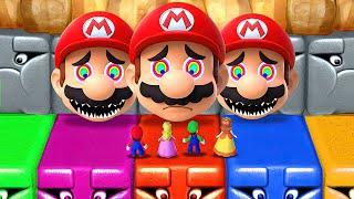 Mario Party Wii + Wii U - Mario Vs Peach Vs Luigi Vs Daisy (Master Difficulty)