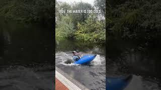 when you have to keep the summer focus in winter weather  : markkearneykayak