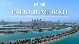 [DUBAI] 4K Drone | Palm Jumeirah | Summer morning | Atlantis, Sofitel