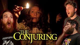 I made my friends watch *THE CONJURING* (2013) Movie REACTION