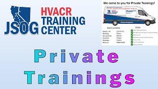 Private Training: We come out to YOU!