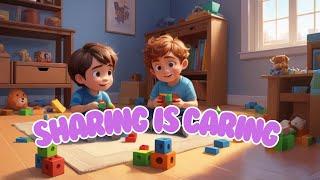 Sharing is Caring - Song for kids - SiSi Kids TV