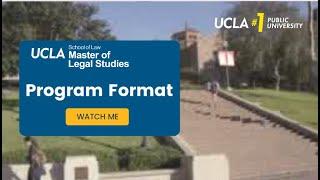 UCLA Law: Program Structure | Master of Legal Studies