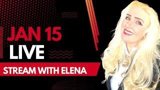 Jan 15 LIVE STREAM with Elena. #russiaukrainewar #warinukraine #usa