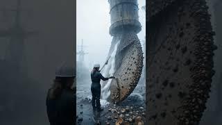 big fan cleaning #ai #ship #fan #cleaning #ocean