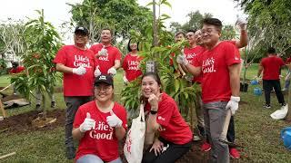 LG Singapore Sprouts Greener Future with One Million Trees Movement