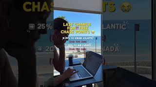 Last chance: Free Chase points