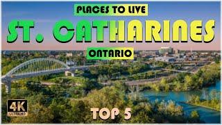 5 Best Places to Live in St. Catharines (Canada) ᐈ Best Neighborhood 4K ️