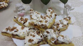 ЛИМОННОЕ ПИРОЖНОЕ "СОФИ ЛОРЕН"ЛИМОННОЕ ПЕЧЕНЬЕ БЕЗЕ И ОРЕХИ.Sophia Loren.cake. Meringues with nuts.