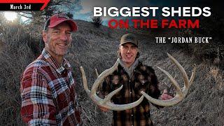 Finding the Biggest Sheds on the Farm - The Jordan Buck | Bowhunting Whitetails w/ Bill Winke