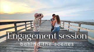 Real Engagement Session Behind The Scenes with Joy Michelle