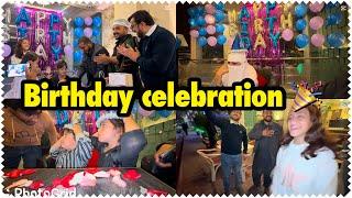 Birthday celebration   | kon kon aya birthday pr .. Babar Akbar vlog