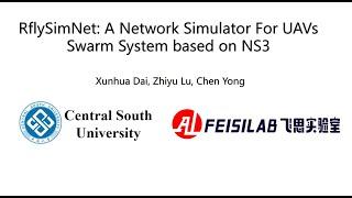 RflySimNet: A Network Simulator For UAVs Swarm System based on NS3