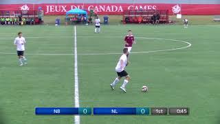 2017 Canada Summer Games - Men's Soccer - New Brunswick vs. Newfoundland