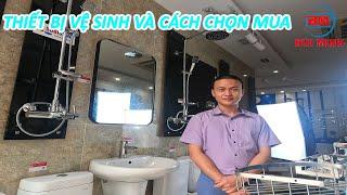 Thiết bị vệ sinh và cách chọn mua - Thiết bị vệ sinh Bùi Minh