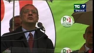 Elezione Presidente della Repubblica - La scheda di Walter Veltroni