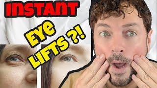 How To Tighten Skin Around The Eyes INSTANTLY | Chris Gibson