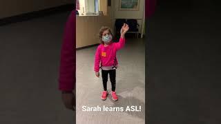 Sarah Altayyan Learns ASL