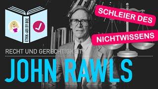 Der Schleier des Nichtwissens | John Rawls | Gerechtigkeit als Fairness