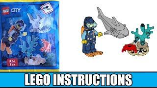 LEGO Instructions - City - 952406 - Diver and Shark - Magazine Gift