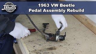 JBugs - 1963 VW Beetle - Pedal Assembly Rebuild