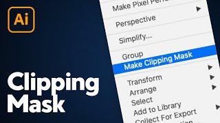 How to Make a Clipping Mask in Illustrator (Tutorial)