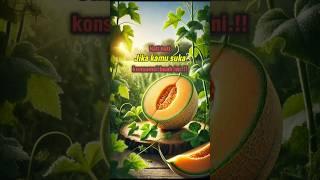 Hati-hati jika kamu suka konsumsi buah ini! #shorts #buah #melon #fakta #factsmanfaatbuah