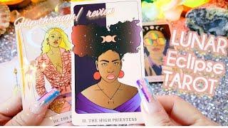 LUNAR Eclipse TAROT 🃏| flip through/ review