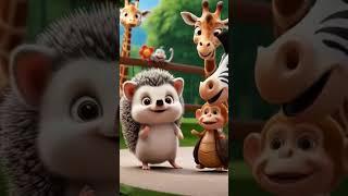 Zoo time #ai #cute #hedgehog #zoo