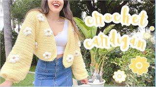 Crochet Cardigan | Crochet Sweater Tutorial