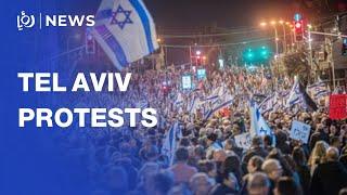 Thousands gather in Tel Aviv to demand Gaza captive exchange and ceasefire deal