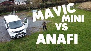 DJI Mavic Mini vs Parrot Anafi Footage (UK)