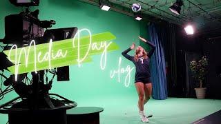 MEDIA DAY VLOG (college volleyball)