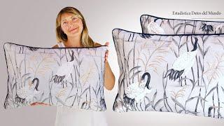  Cushion Cover With Trim And Easy Zipper / Sew With Ulyan