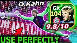 Oliver Kahn Double Booster Review: GOAT Goalkeeper efootball ||efootball 2025