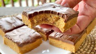  Protein bar / tastier than Snickers / no sugar / no baking / in 5 minutes