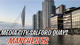 Media City UK | Salford Quays Manchester | Full walking tour 4K