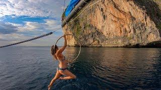 Hanging at World Famous Beach Thailand Episode 142 | Sailing Catalpa