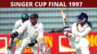 Pakistan vs Srilanka SINGER CUP FINAL @SHARJAH 1997 | THRILLING HIGHLIGHTS |