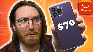 I Bought A $70 "iPhone 15 Pro Max" From Aliexpress...