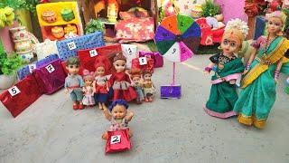 Barbie Doll All Day Routine In Indian Village/Radha Ki Kahani Part -513/Barbie Doll Bedtime Story||